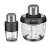 Cross-border Sokany7032 meat grinder, household multi-functional two-in-one, all-purpose vegetable and meat grinder, black and white mixed type Specification image